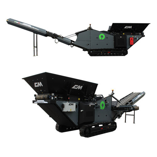 Trockensiebungs-Siebmaschine - MULTISCREEN RC - CM Srl - Nasssiebung / für Baustellen / Landwirtschaft