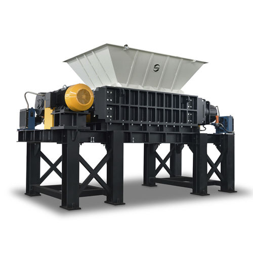 Primär-Schredder - SYU50 series - Changshu Shouyu Machinery Co.,Ltd - Zweiwellen / Fest- und Schüttabfall / für Holz