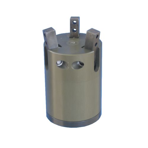 Pneumatische Schraubzange - Type 2913 - AVM AUTOMATION - Winkel / 3 Backen / für Kosmetikanwendungen