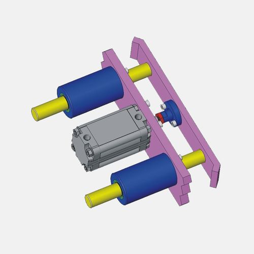 Maßgefertigter Führungseinheit - Type 34M - AVM AUTOMATION - Kugel / Edelstahl / für Zylinder