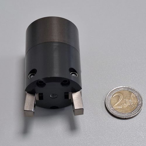 Pneumatische Schraubzange - Type 2913 - AVM AUTOMATION - Winkel / 2 Backen / für Kosmetikanwendungen