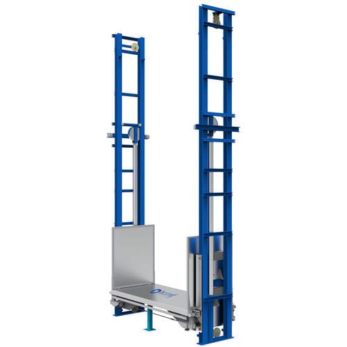 Hydraulischer Lastenaufzug - INCOMEF - Zahnstangen / für das Bauwesen / für Baustelle