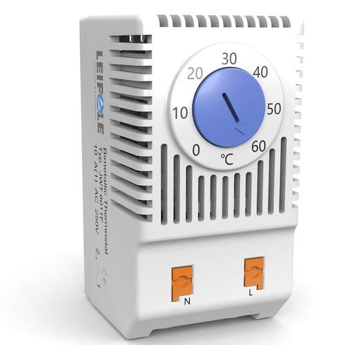 Bimetallthermostat - JSK0011F - Shanghai Leipold Electric Co., Ltd. - Klemmleiste / für DIN-Schiene / für Schaltschrank