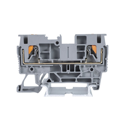 Durchführungs-Klemmenblock - JPT 2.5 - Shanghai Leipold Electric Co., Ltd. - auf DIN-Schiene / Push-in / Federdruck