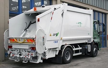Hecklader-Müllwagen - SP-L, SP-X - A.M.S. S.p.A. Attrezzature Meccaniche Speciali