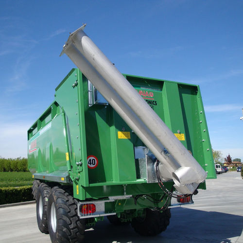 Schneckenförderer - GRAINMOON - AGRITECH SRL - zum Ausladen / für Granulat / für Fahrzeuge