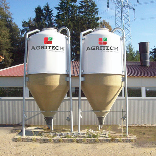 Silo mit konischem Boden - SIA series - AGRITECH SRL - für die Landwirtschaft