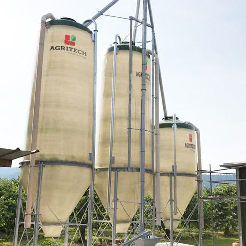 Schneckenförderer - CINT  - AGRITECH SRL - vertikal / rohrförmig / für Granulat