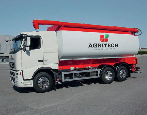 Verdrängungstank - AM series - AGRITECH SRL - für Granulat / schleppbar / horizontal