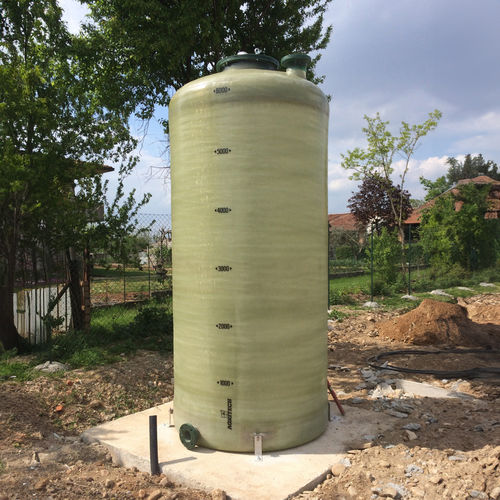 Tank für Flüssigprodukte - CIVE series - AGRITECH SRL - zylinderförmig / vertikal