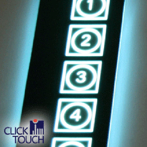 Rückbeleuchtungssystem für Infotafeln - CLICKTOUCH - für Schalttafel / für Armaturenbrett / Glasfaser