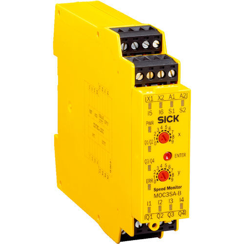 Drehzahl-Sicherheitsmonitor - MOC3SA series - SICK - für DIN-Schiene