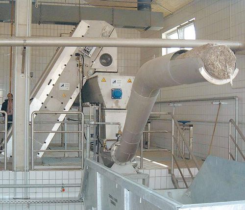 Feucht-Siebmaschine - FSM-Frankenberger GmbH & Co. KG  - Schnecken / für Abwasser / kompakt
