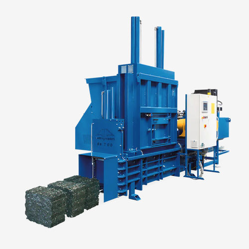 Ballenpresse für Stahlschrott - DS-A 700 series - Austropressen Roither Maschinenbau GmbH - für Dosen / horizontal / Kanal
