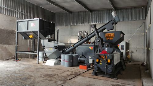 Metallspäne-Brikettpresse - AYMAS MAKINA SAN. ve TIC. A.S.