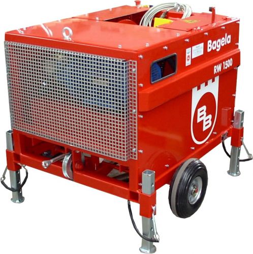 Hydraulische Winde - RW 1500 - Bagela Baumaschinen GmbH & Co. KG - mit Verbrennungsmotor / Drahtseil / Zug