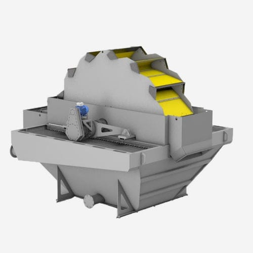 Entwässerungssiebmaschine - Binder+Co AG - für Baustellen / lineare Schwingungen / für Schüttgut