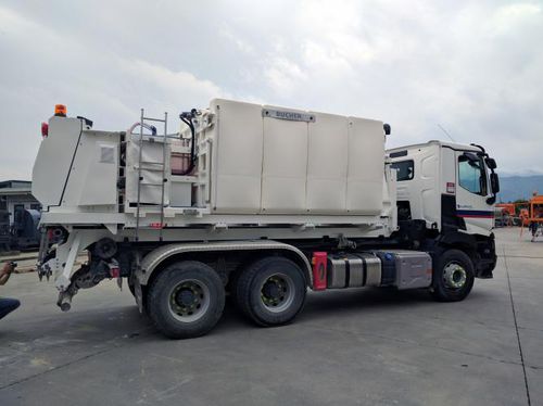 Fahrmischer für Beton - Mixspray - Bucher Municipal AG - hydraulisch