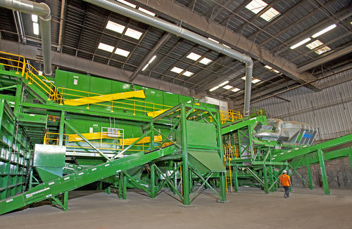 Sperrmüll-Abfallbehandlungsanlage - Bulk Handling Systems (BHS) - automatisiert