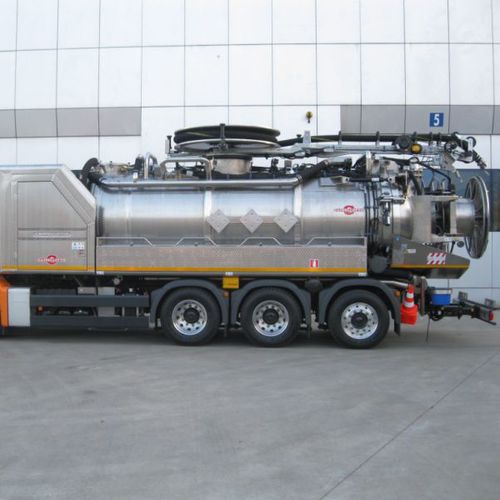 LKW für Saug- und Spülzwecke - COMBI_FM series - CAPPELLOTTO S.P.A.  - 4-Achsen