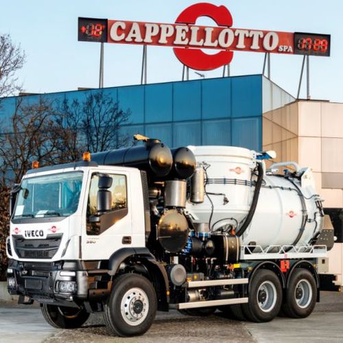 Sauglader-LKW - CAP BORA - CAPPELLOTTO S.P.A.  - 3-Achsen