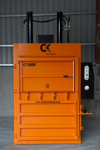 Ballenpresse für Karton - CK500V - CK International ltd - für Papier / vertikal / mit Frontöffnung