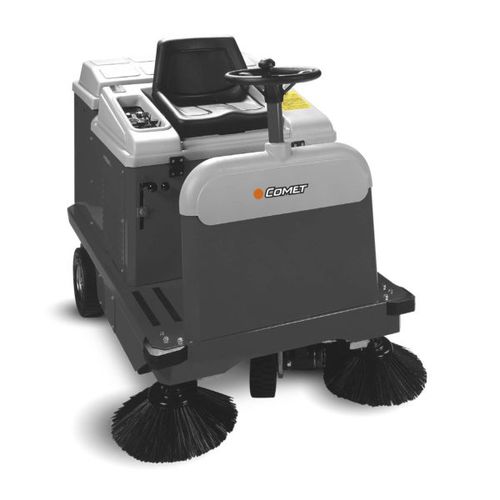 Kehr-Scheuersaugmaschine / Aufsitz - CSW 1150 series - COMET Spa - elektrisch
