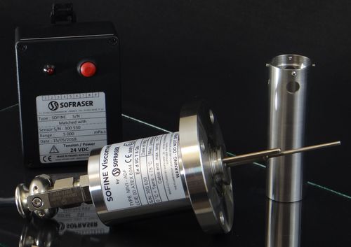 Viskosimeter für Beschichtung - SOFINE - SOFRASER - Vibration / Prozess / zur Messung der dynamischen Viskosität