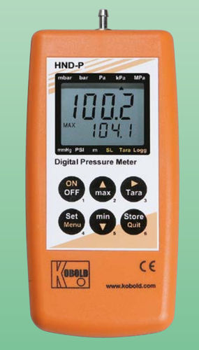 Digitales Manometer - HND-P105 - KOBOLD INSTRUMENTATION - tragbar