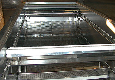 Rechen mit Fenstergittern - CS series - COSME S.R.L - zur Abwasseraufbereitung / fein