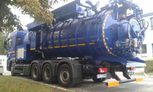 LKW für Saug- und Spülzwecke - SK series - DOBROWOLSKI Sp. z o.o.  - 4-Achsen