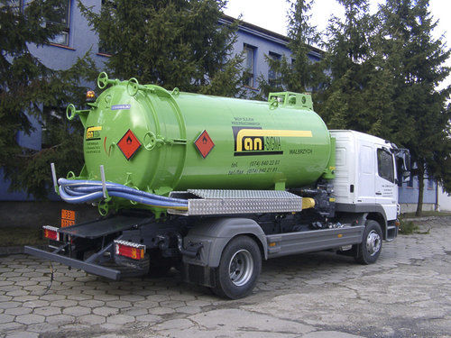 Transportbehälter - ADR SK 581 - DOBROWOLSKI Sp. z o.o.  - Vakuum / Kohlenstoffstahl / LKW-montiert
