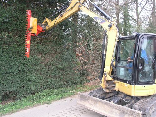 Astschneidekopf für Hydraulikbagger - HS series - Dücker, Gerhard, GmbH & Co. KG 