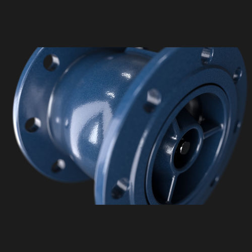 Scheibenrückschlagventil - 8015  - Düker GmbH - für Wasser / für Gas / Flansch