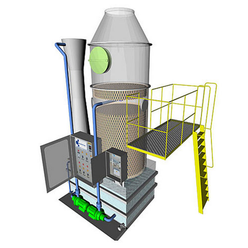 Venturi-Gaswäscher - VTW® series - Ecochimica System - Nass / chemisch / hochwirksam