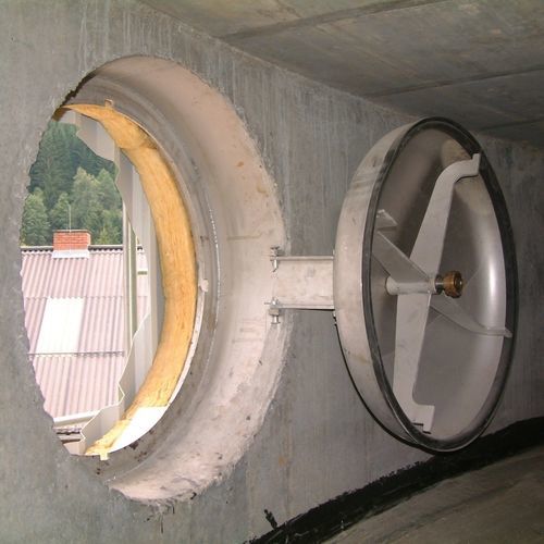 Edelstahl-Mannloch - MHR, MHL, MHL2 series - ennox biogas technology GmbH - rund