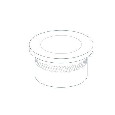 Compression-Limiter / Aluminium - HELICAL - Messing