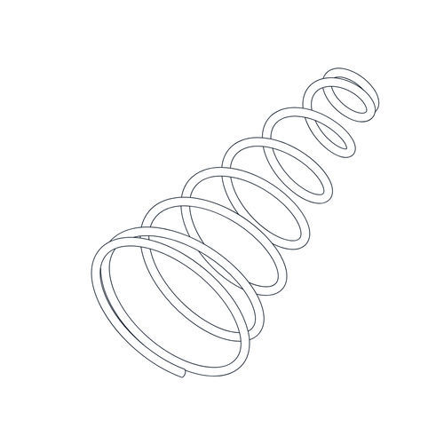 Traktionsfeder - HELICAL - konisch / maßgefertigt