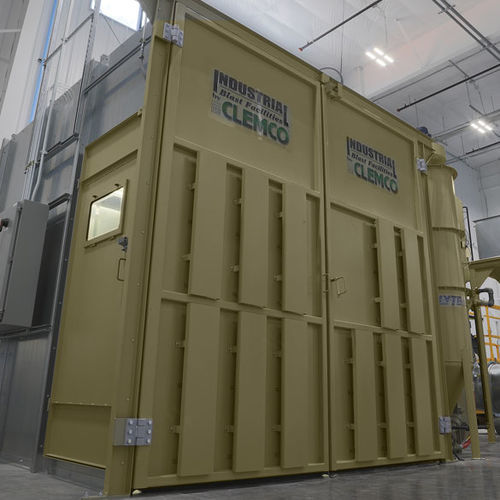 Druckstrahlkabine - CLEMCO INDUSTRIES - manuell