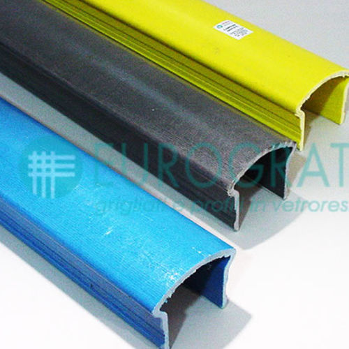 Pultrudiertes Profil - EUROGRATE GRP GRATING AND PROFILES - Vinyl / aus glasfaserverstärktem Polyester / aus GFK