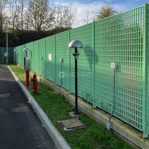 Sicherheitszaun - R-08506010 - EUROGRATE GRP GRATING AND PROFILES - GFK