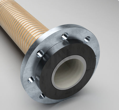 Flansch für Schläuche - Combiflex Cast-on PU Swivel Flange - Masterflex SE - Kunststoff / Aluminium / durchbohrt