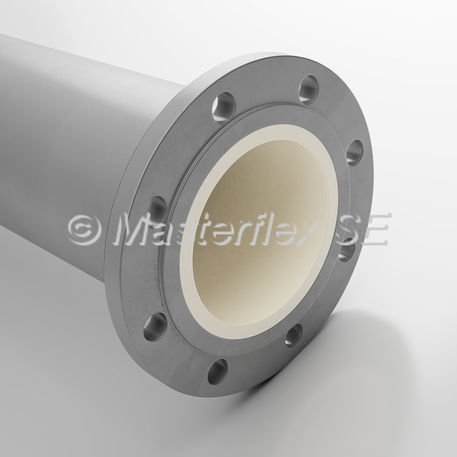 Transportrohr - Master-PROTECT  - Masterflex SE - für Schüttgut / Stahl / Flansch