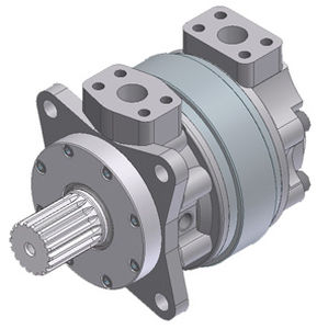 Zahnradhydraulikmotor - 37 series - RINEER - mit konstantem Hubraum / Hochdruck