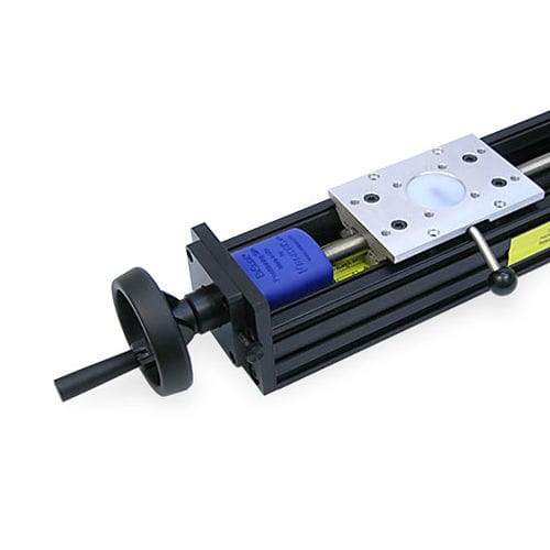 Linearer Positioniertisch - BiSlide®MR10 series - VELMEX, Inc. - motorisiert / 1-Achs / Aluminium