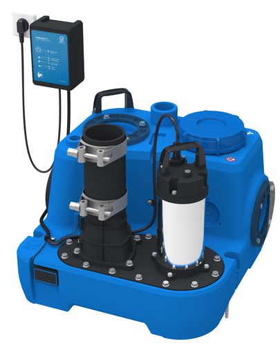 Kompakter Abwasserhebeanlage - HYDROJACK 75 - HST Systemtechnik GmbH & Co. KG - transportierbar