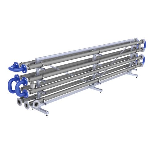 Rohrförmiger Wärmetauscher - Pure flux P2 - HST Systemtechnik GmbH & Co. KG - flüssig/flüssig / für Abwasser