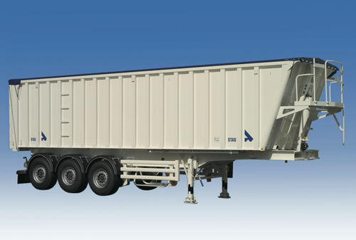 Kippanhänger - STAS bv - Hüffermann Transportsysteme GmbH  - Baustellen / 3-Achsen / angehängt