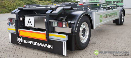 Anhänger für Fahrzeuge - HSA  - Hüffermann Transportsysteme GmbH  - 2-Achsen / angehängt
