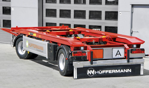 Plattformanhänger - Hüffermann Transportsysteme GmbH  - Kipper / Baustellen / 2-Achsen